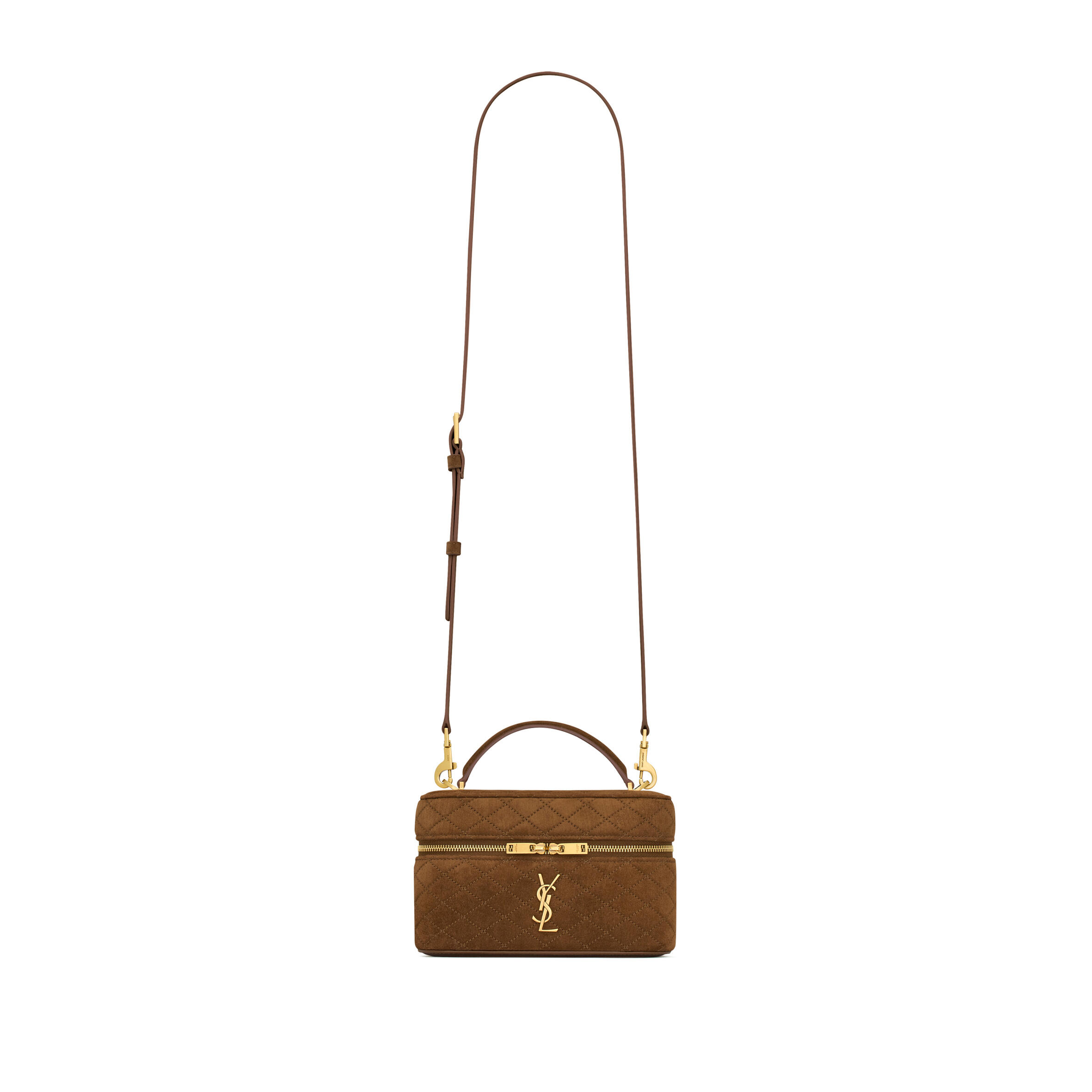 YSL GABY VANITY IN SUEDE 7667311U8272138 (18*11*6.5cm)